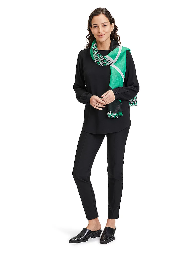 Betty Barclay Tailored Trousers 7/8 Black 44 7